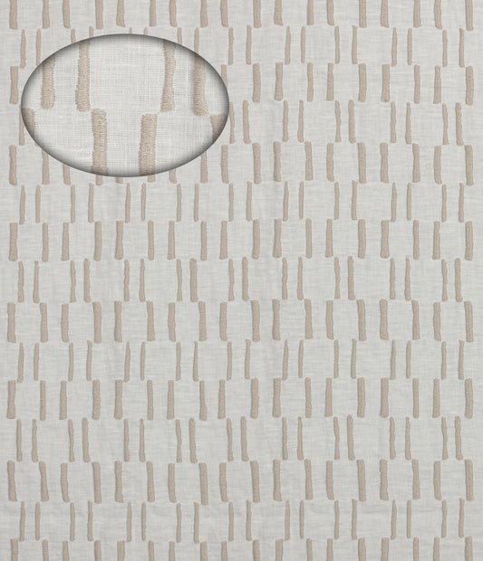 Tissu balançoire en lin (Prix au mètre)