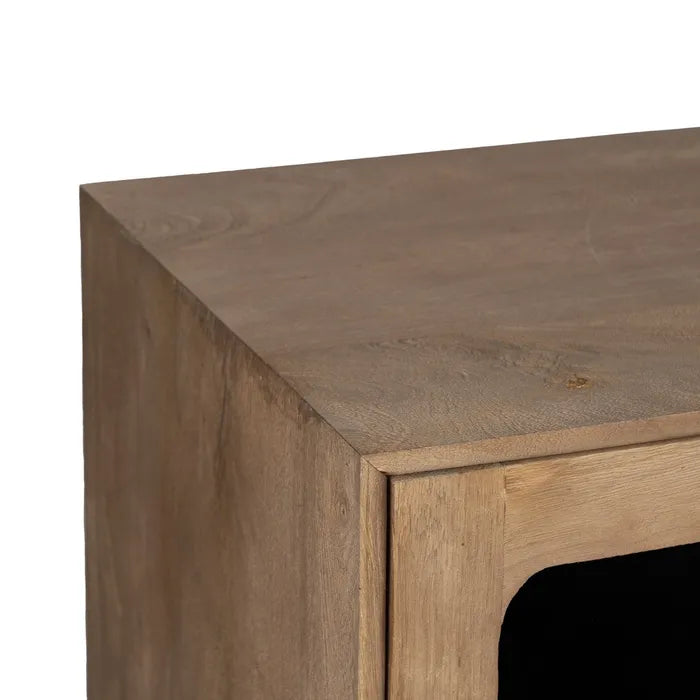 Aparador natural madera de mango salón 162 X 41 X 83 cm