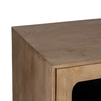 Aparador natural madera de mango salón 162 X 41 X 83 cm