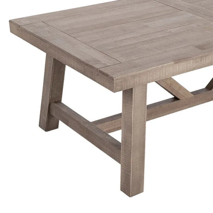 Mesa comedor natural madera de pino 200 X 90 X 77,50 cm