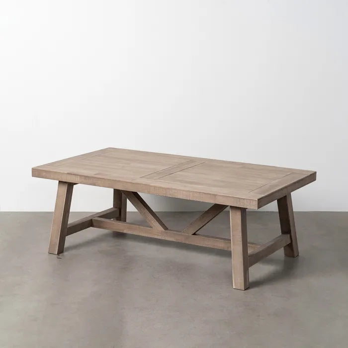 Mesa comedor natural madera de pino 200 X 90 X 77,50 cm