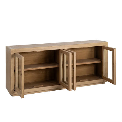 Aparador madera de olmo salón 200 X 44 X 85 cm