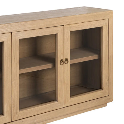 Aparador madera de olmo salón 200 X 44 X 85 cm