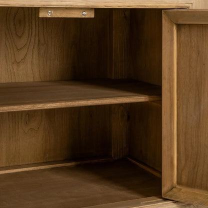 Aparador madera de pino salón 240 X 44 X 94 cm