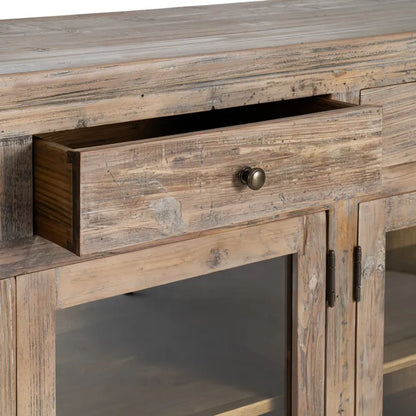 Aparador madera de pino salón 200 X 42 X 88 cm