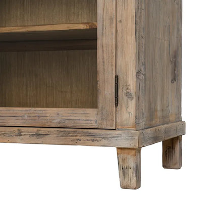 Aparador madera de pino salón 200 X 42 X 88 cm