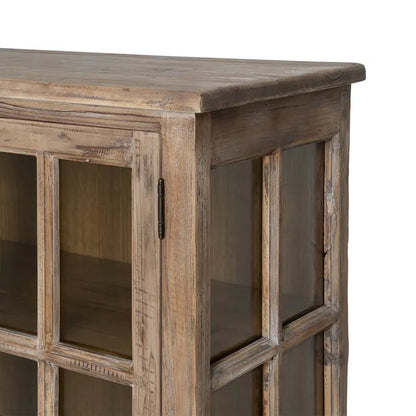 Aparador madera de pino salón 220 X 45 X 80 cm