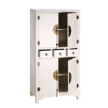 Mueble auxiliar blanco 63 X 33 X 131 cm