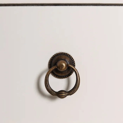Amario 2 puertas y 2 cajones blanco 55 X 33 X 185 cm