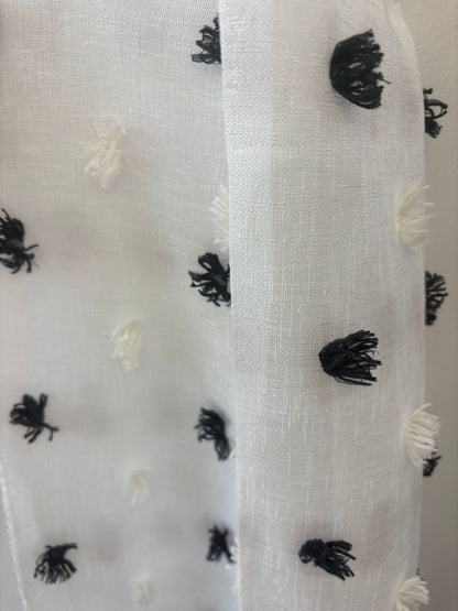 Tissu balançoire en lin (Prix au mètre)