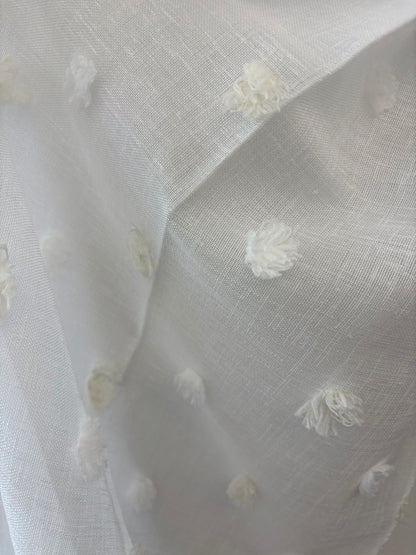 Tissu balançoire en lin (Prix au mètre)