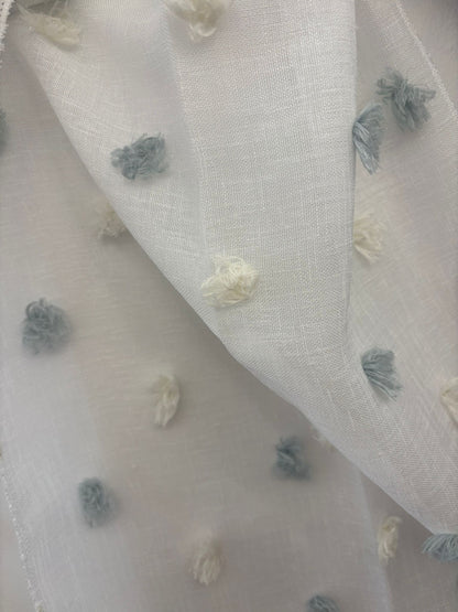 Tissu balançoire en lin (Prix au mètre)