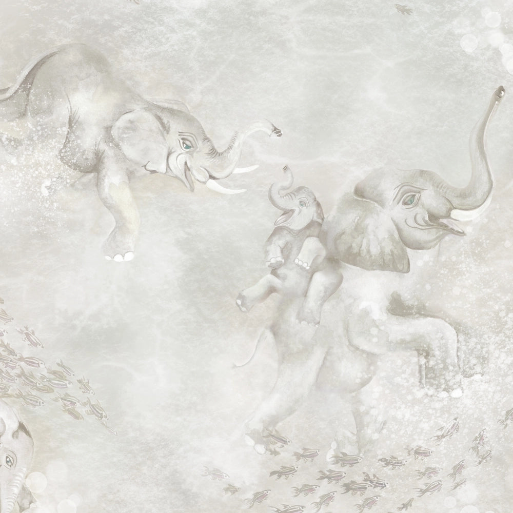 Papel Pintado Elephant Breaststroke - AngelInspirationShop