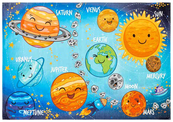 Alfombra My Torino Kids 230 Solar System - AngelInspirationShop