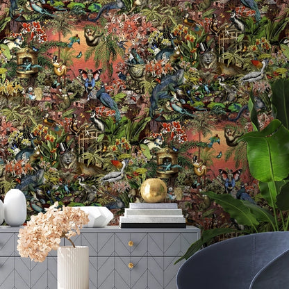 Papel Pintado Jungle Life - AngelInspirationShop