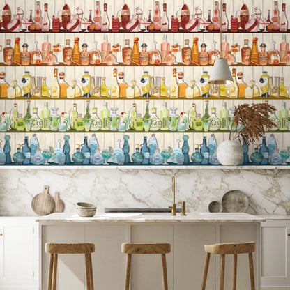 Papel Pintado Mixology - AngelInspirationShop