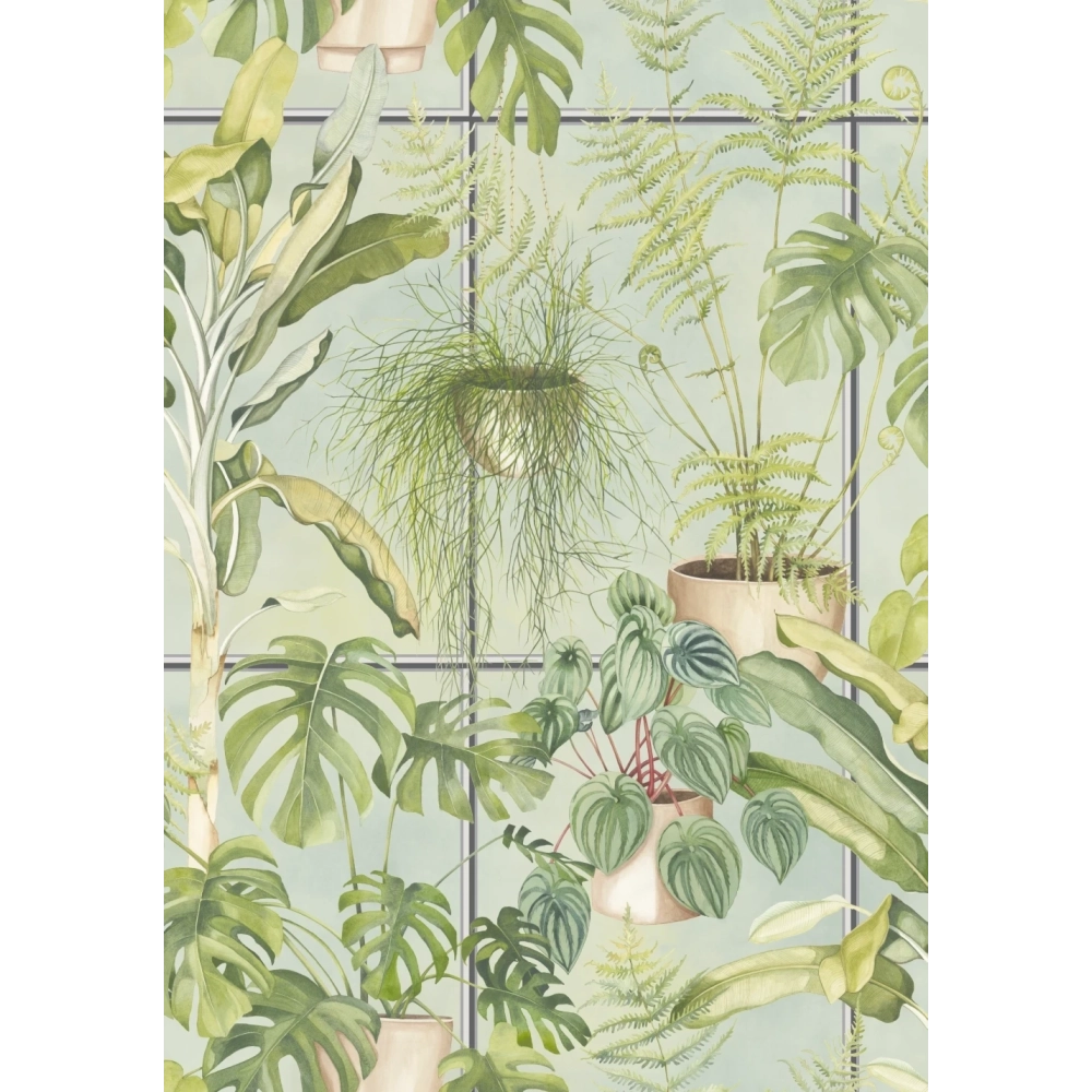 The Green House Wallpaper