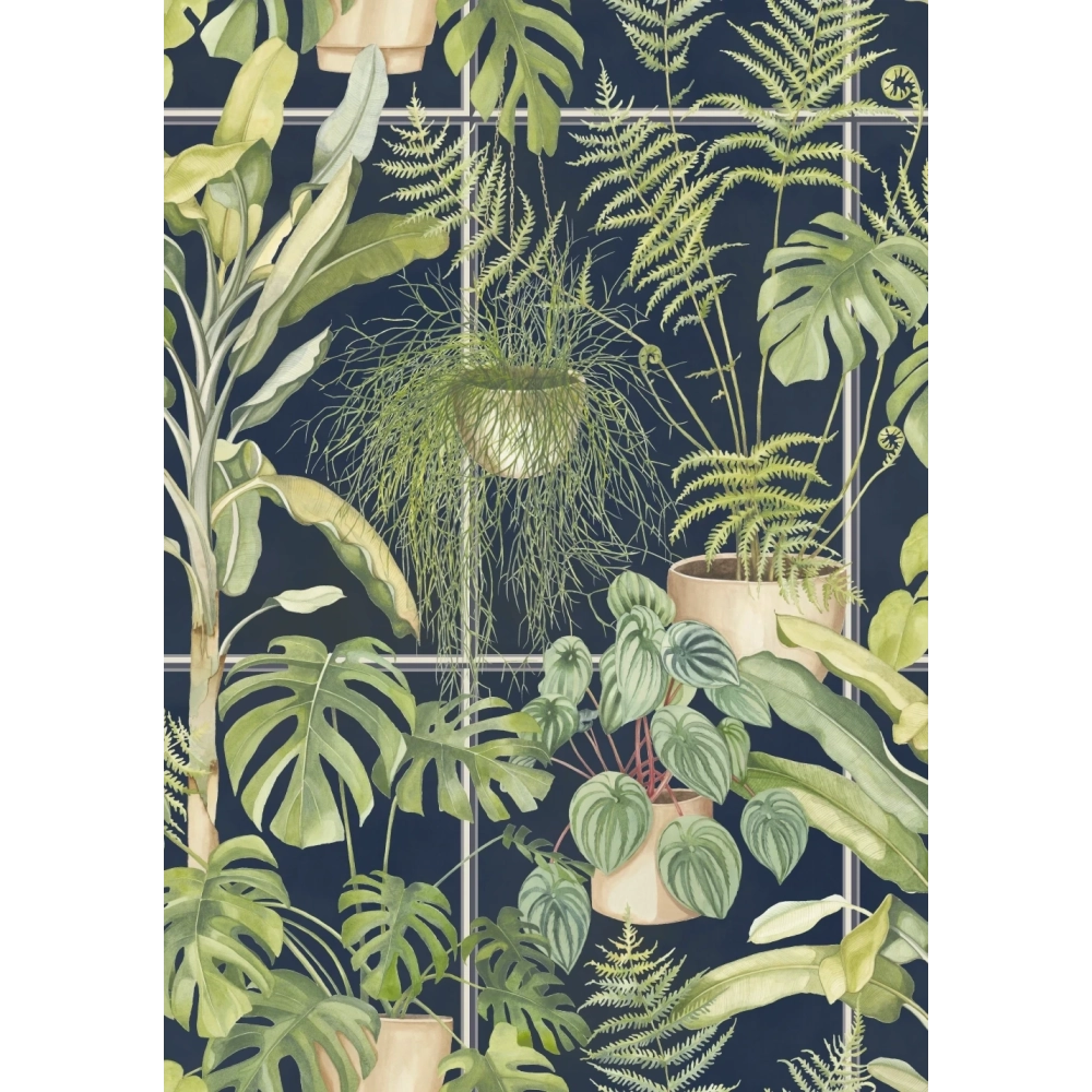 The Green House Wallpaper