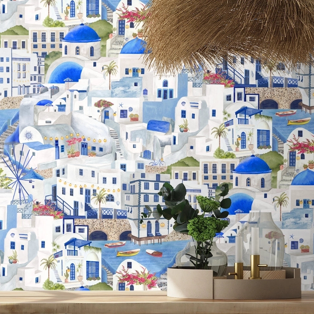 Papel Pintado The Mediterranean - AngelInspirationShop